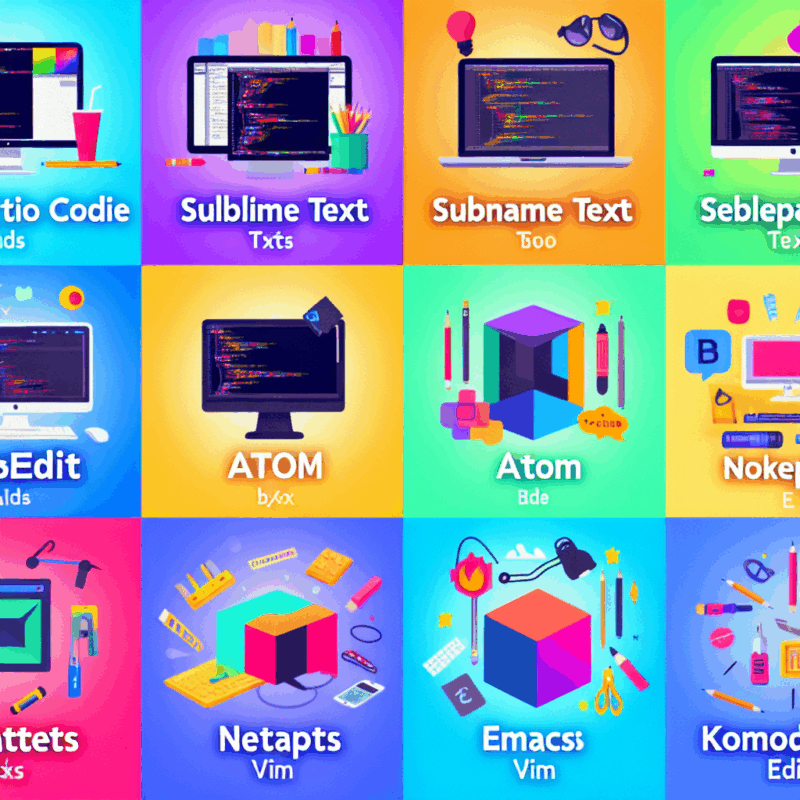 コードを書く時に便利で使えるテキストエディター10選